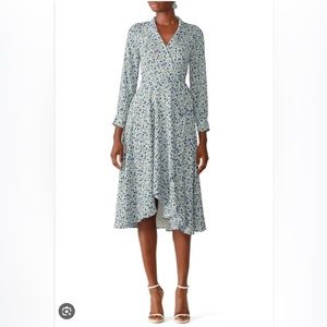 Fame and partners wrap dress